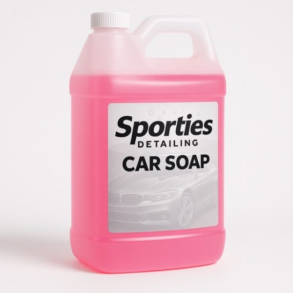 Sporties Car Foam Soap – high-suds pink car wash for foam cannons and buckets