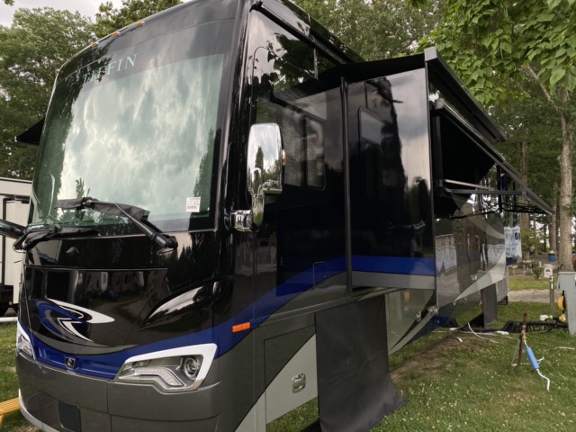 RV detailing in Riverside NJ — wash and polish