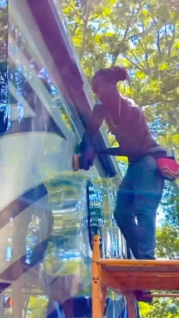 RV detailing South Jersey — exterior wash & polish