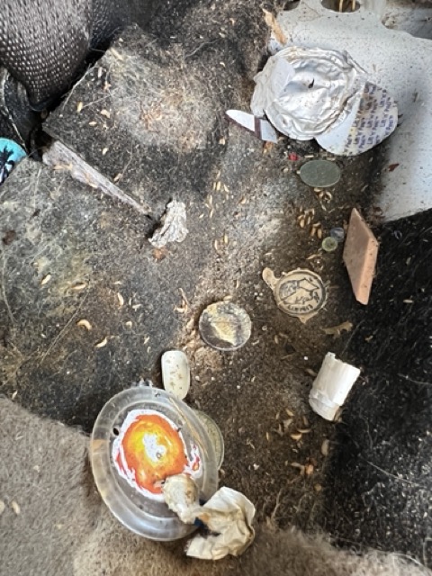 Severely contaminated vehicle before interior restoration near Moorestown NJ